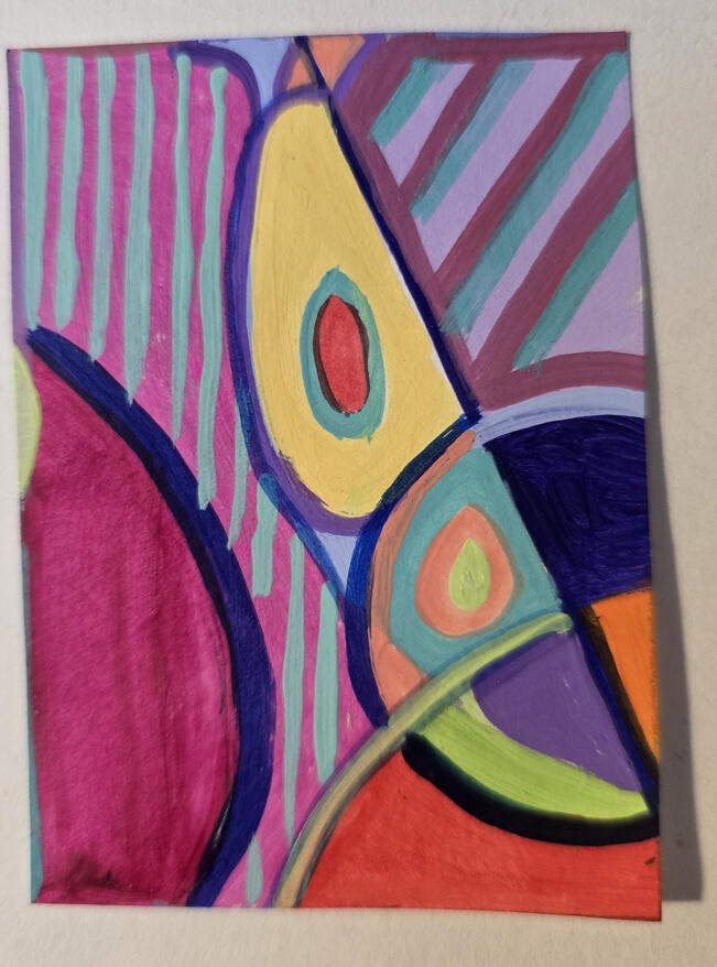 Rainbow Abstract Series
