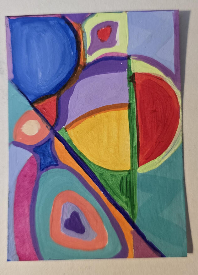 Rainbow Abstract Series