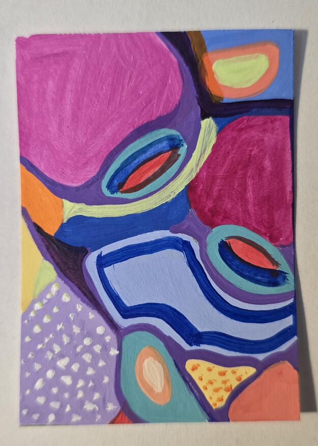 Rainbow Abstract Series