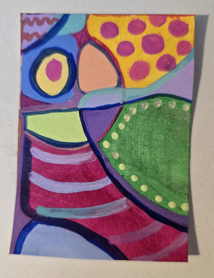 Rainbow Abstract Series