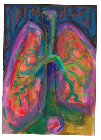 Breathe (Surrealist Anatomy Series)