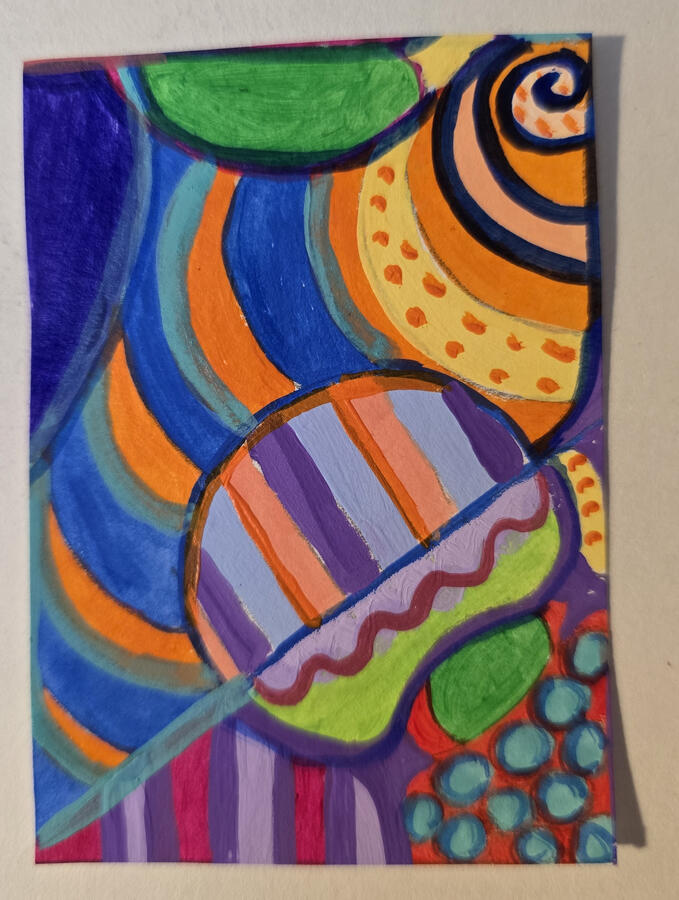 Rainbow Abstract Series