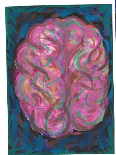 Think (Surrealist Anatomy Series)