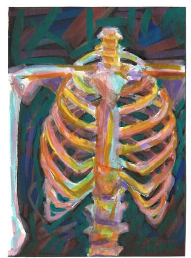 Ribcage (Surrealist Anatomy Series)